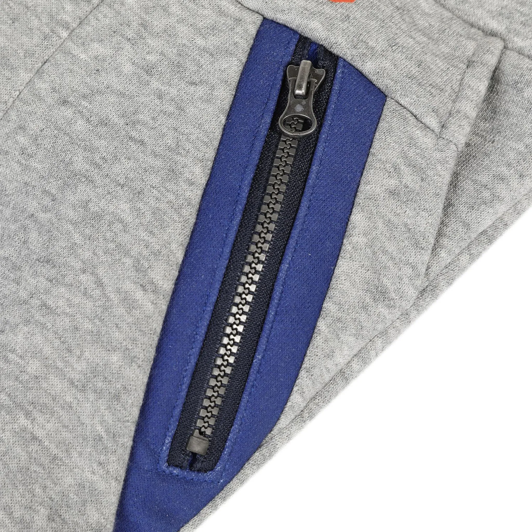 3 POMMES Grey fleece joggers