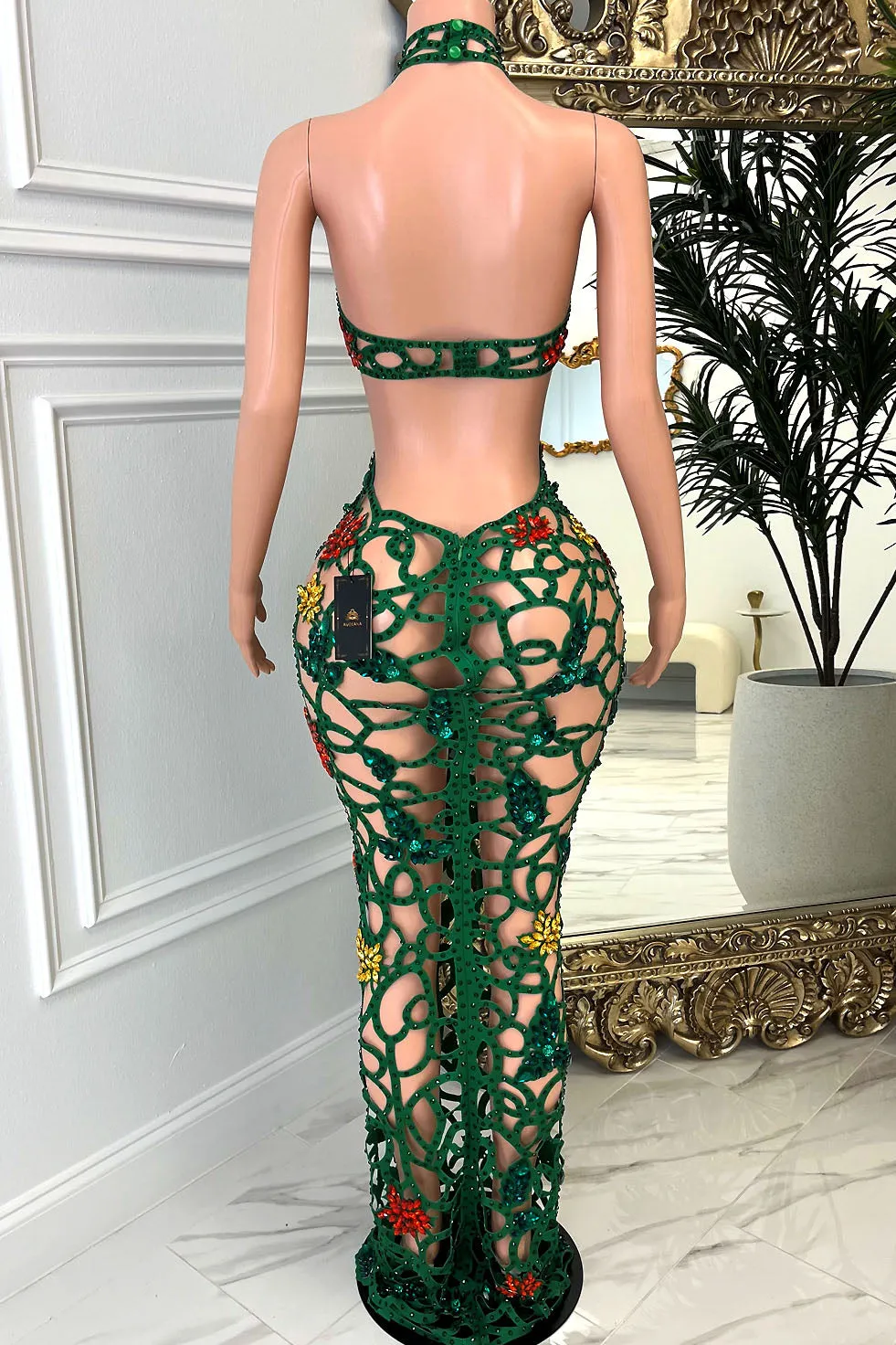 Amanda Green Dress (Ready to Ship)