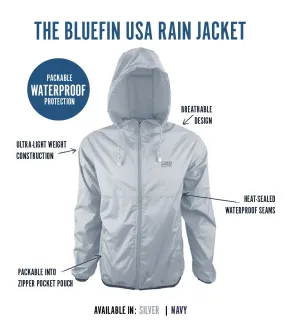 BLUEFIN WATERPROOF AND WINDPROOF ADJUSTABLE HOOD