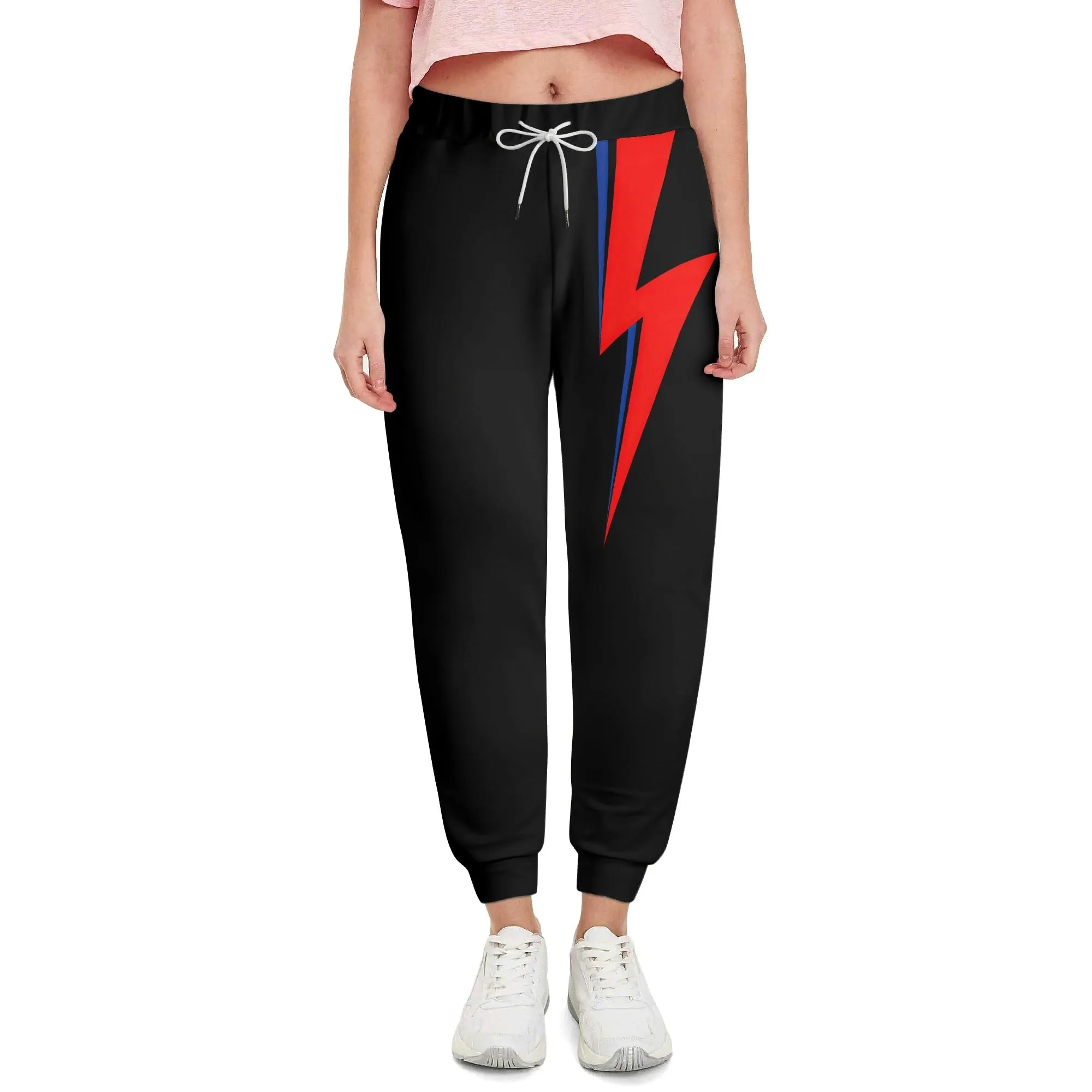 Bowie's Lightning Bolt Track Pants  Classic Rock Inspired Apparel