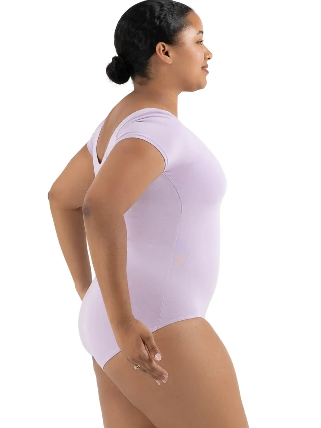 Capezio CC400 Adult Cotton Short Sleeve Leotard