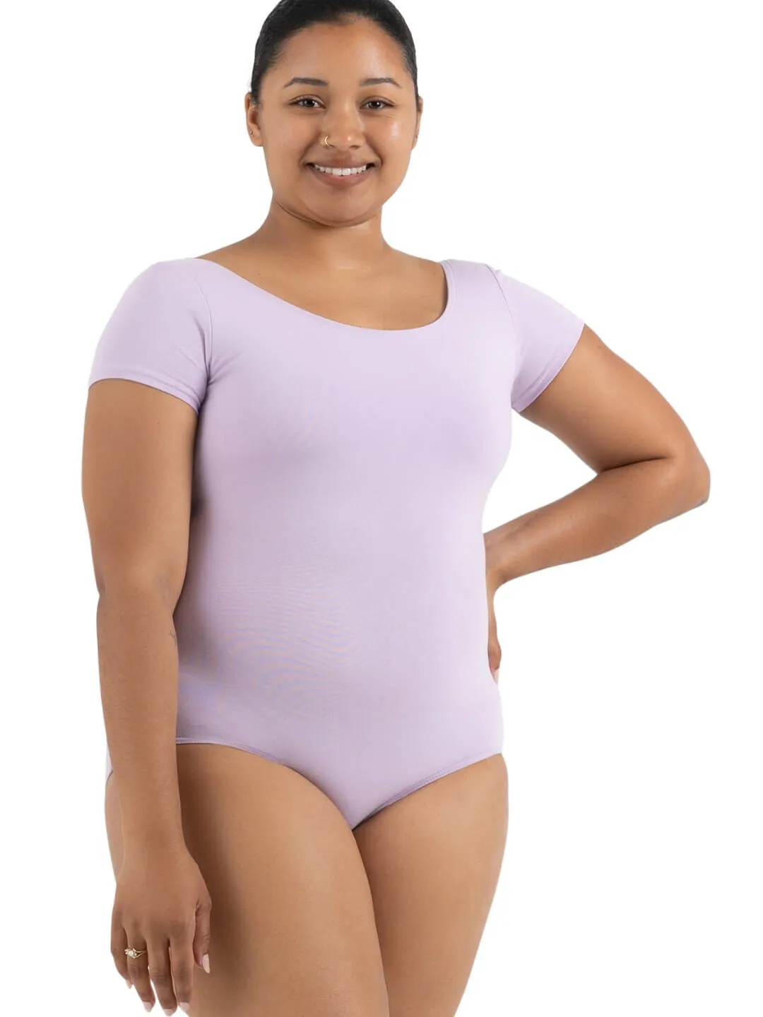 Capezio CC400 Adult Cotton Short Sleeve Leotard