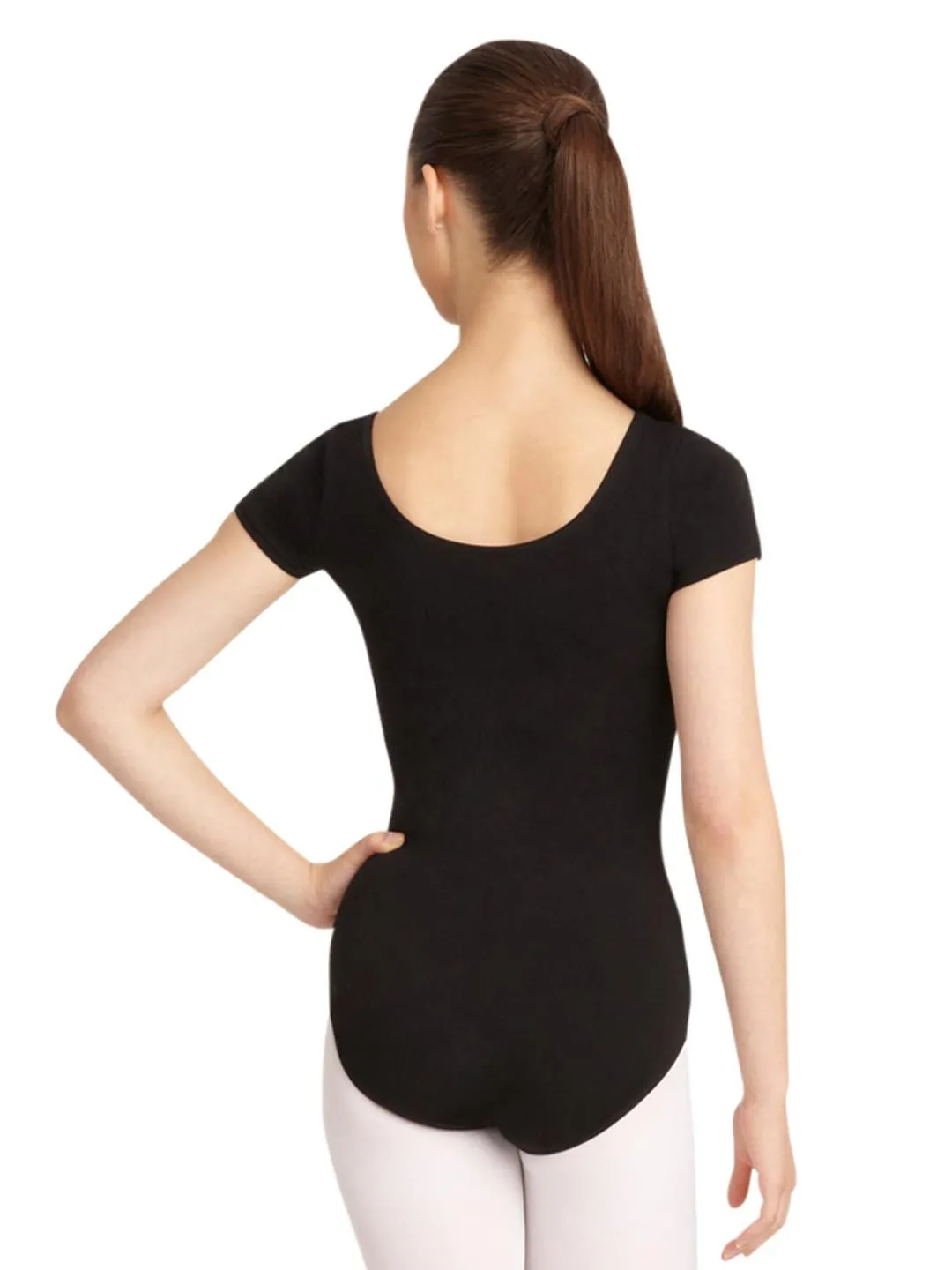Capezio CC400 Adult Cotton Short Sleeve Leotard
