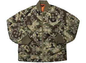 Clot Embroider Paisley Camo MA-1