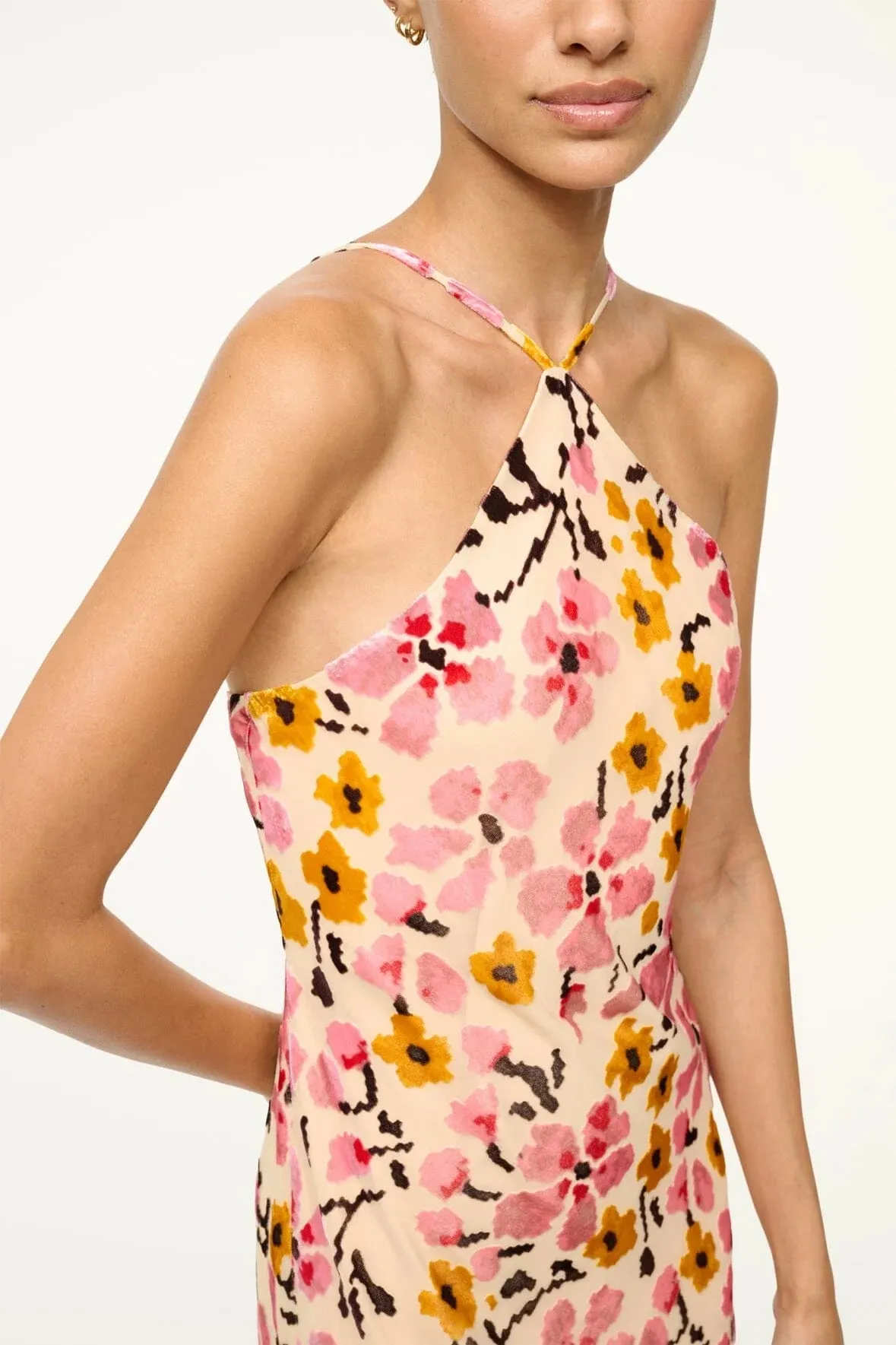 Cubism Dress Blossom Floral Tapestry