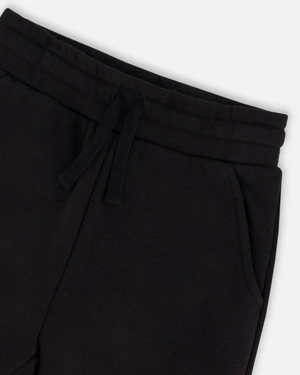 Deux Par Deux Boys French Terry Pant   G30U23   Anthracite