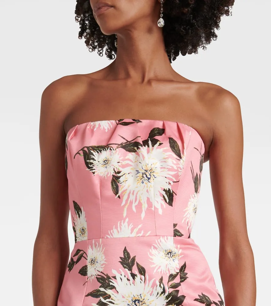 Emilia Wickstead Emine floral taffeta faille gown