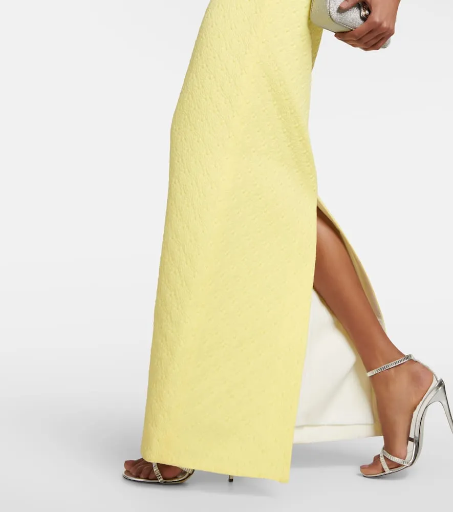 Emilia Wickstead Laelia floral jacquard maxi dress