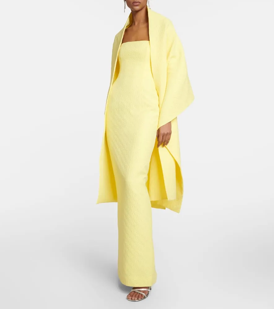 Emilia Wickstead Laelia floral jacquard maxi dress