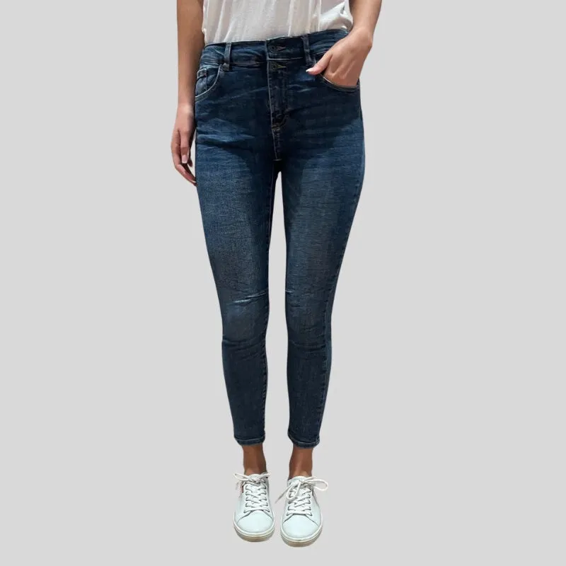 Emma Stretch Jean - Dark Wash Denim