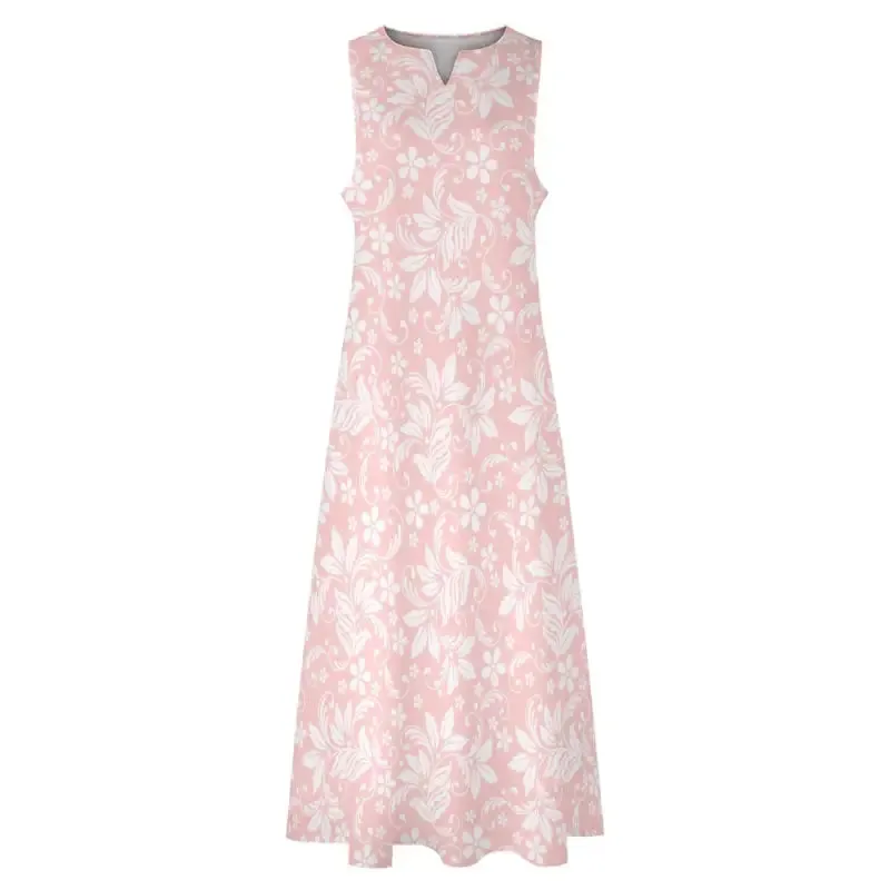 Feel Like a Daydream in Our Pink Floral Maxi Dress Magic