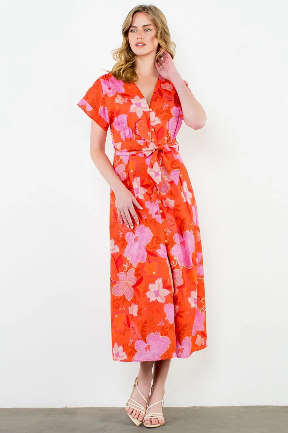 Floral Maxi Dress by THML