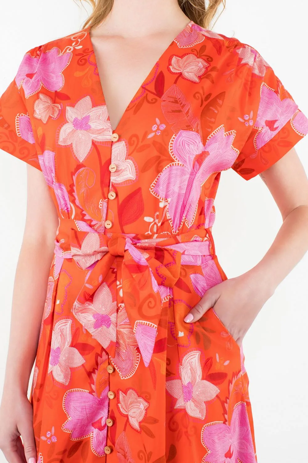 Floral Maxi Dress by THML