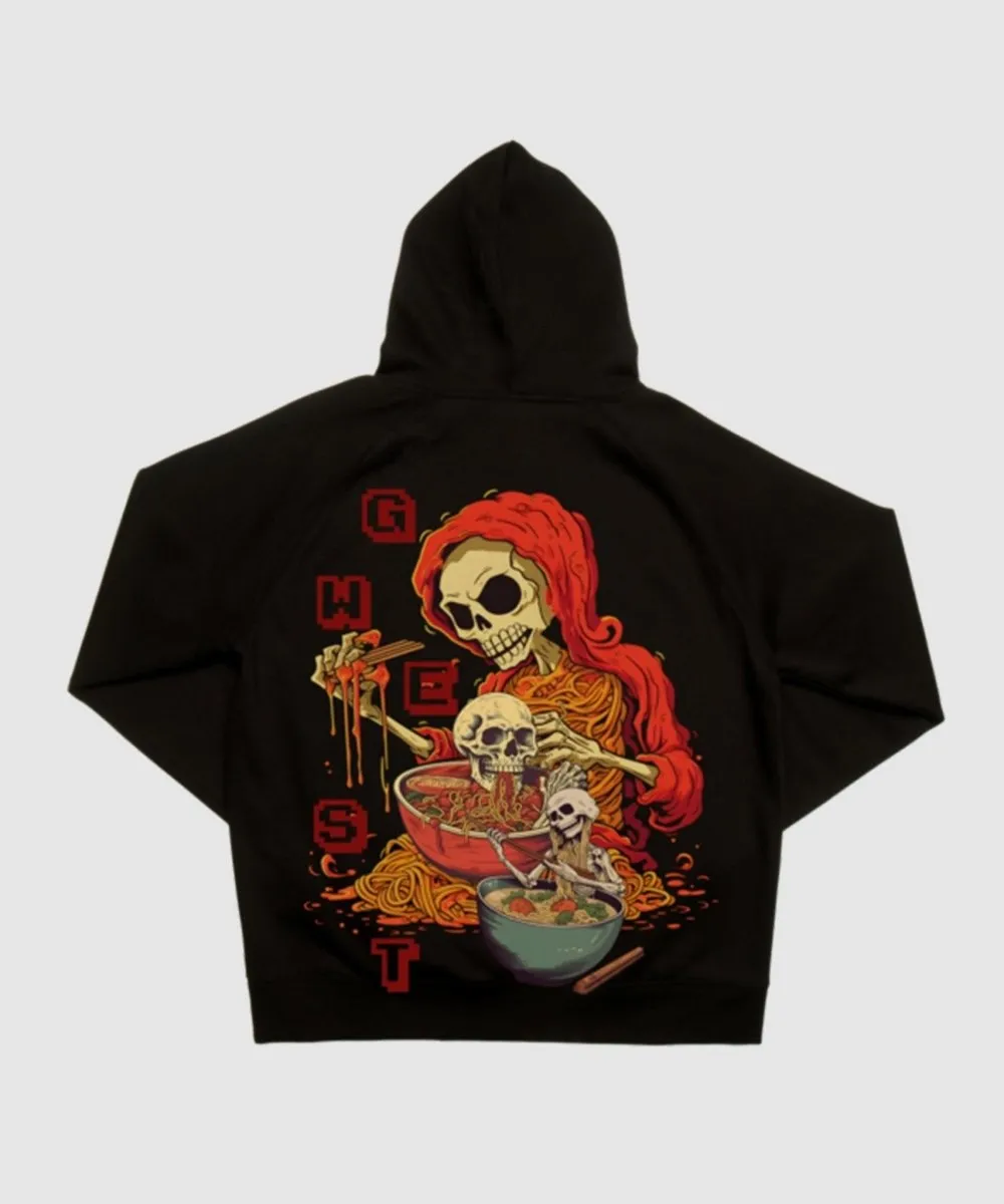 G West Noodle Skeleton Hoodie - 3 Colors