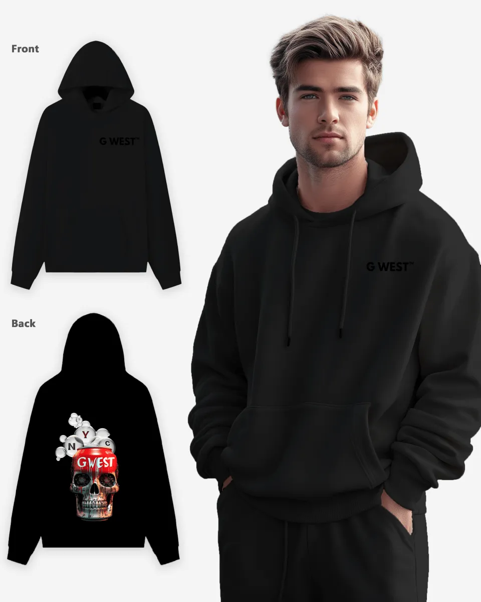 G West Nyc Can Heavy Premium Oversized Hoodie