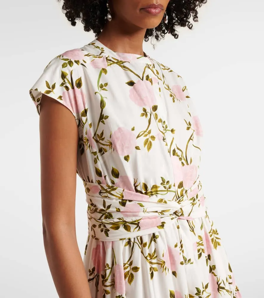 Giambattista Valli Floral cotton gown