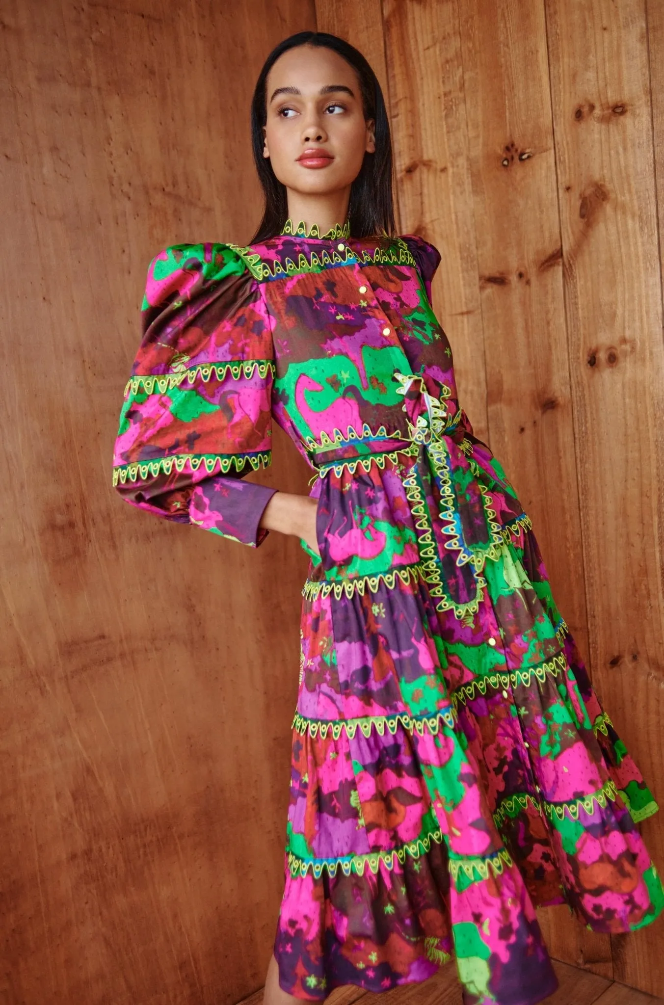 Hasu Dress Multi