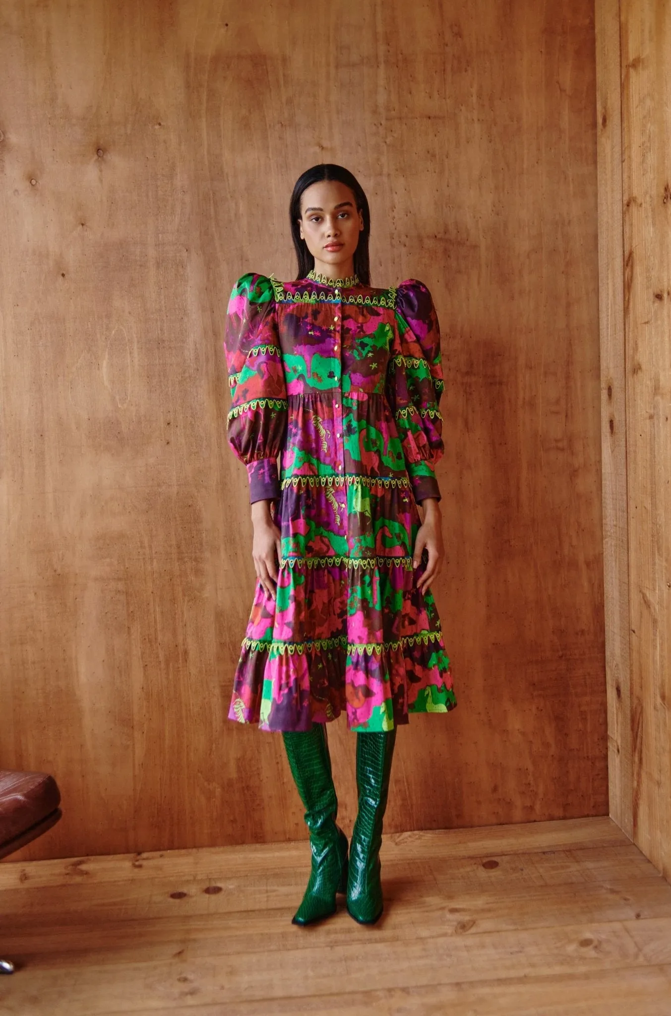 Hasu Dress Multi