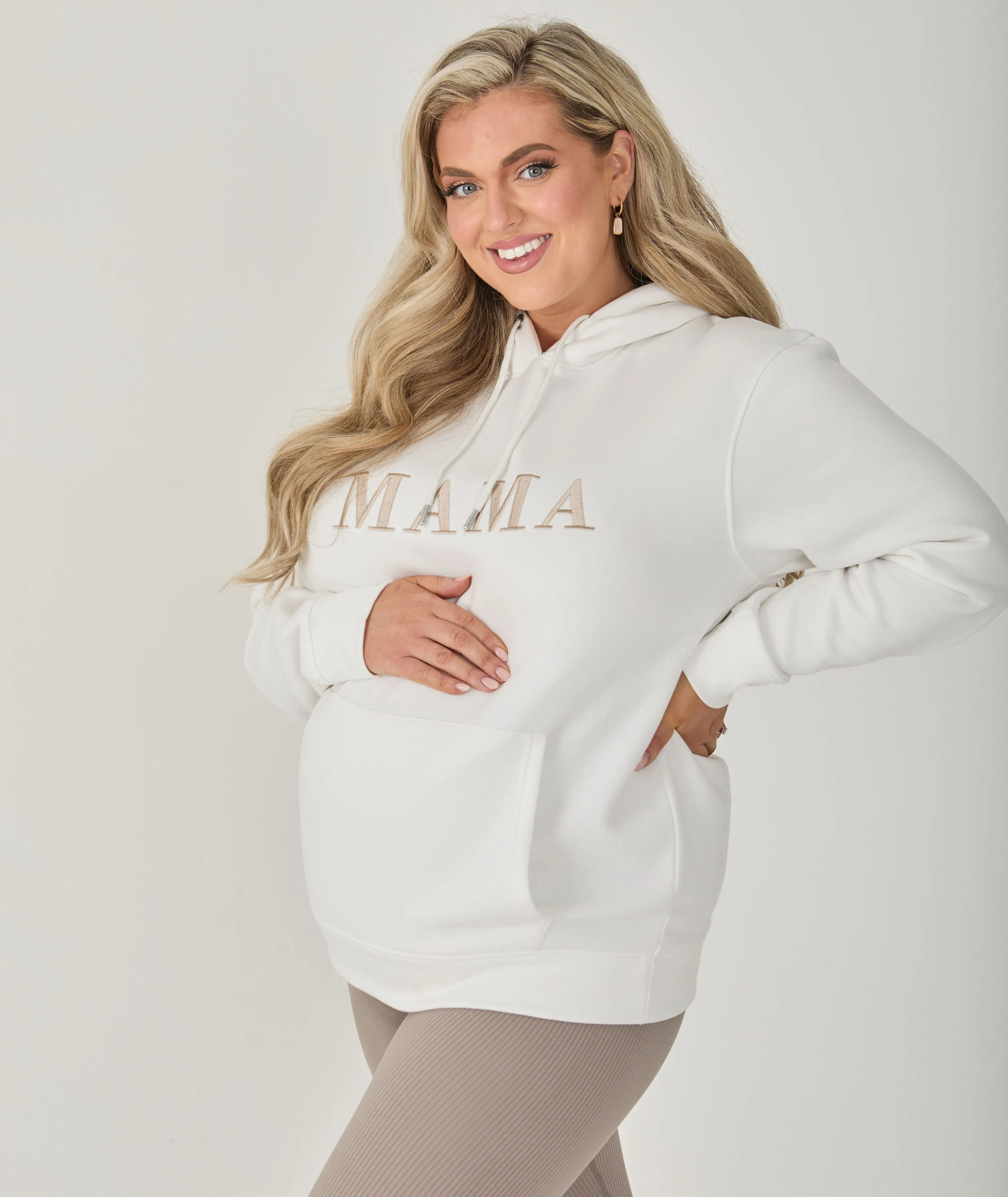 Mama Hoodie - White