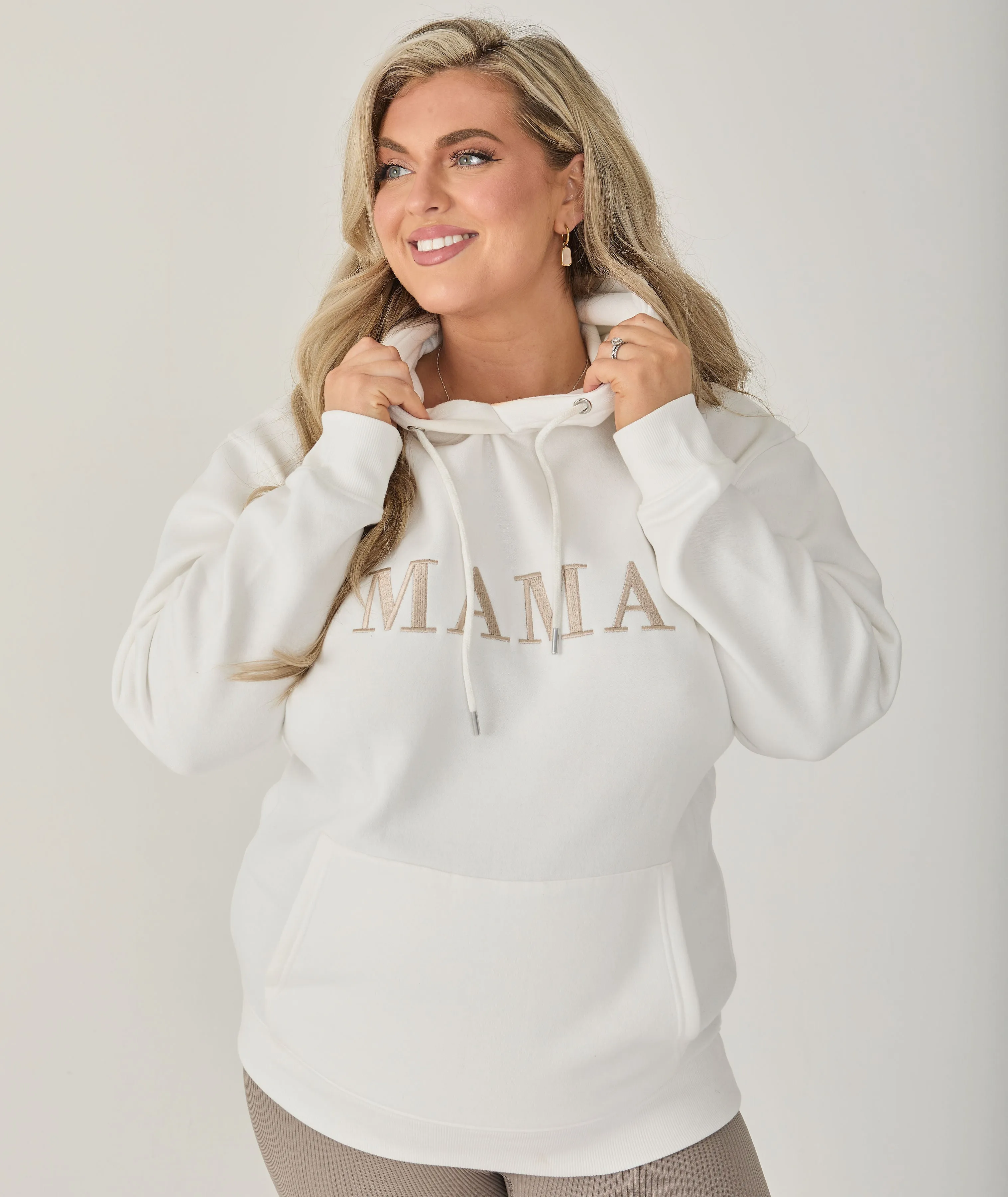 Mama Hoodie - White