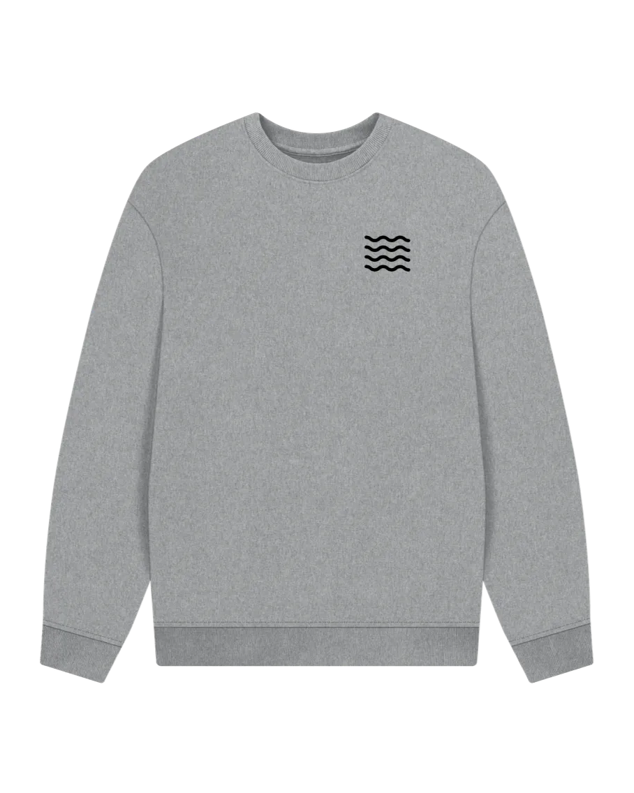 Ocean Guardians Oversized Sweatshirt / Black Version