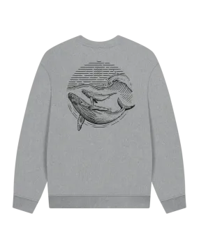 Ocean Guardians Oversized Sweatshirt / Black Version