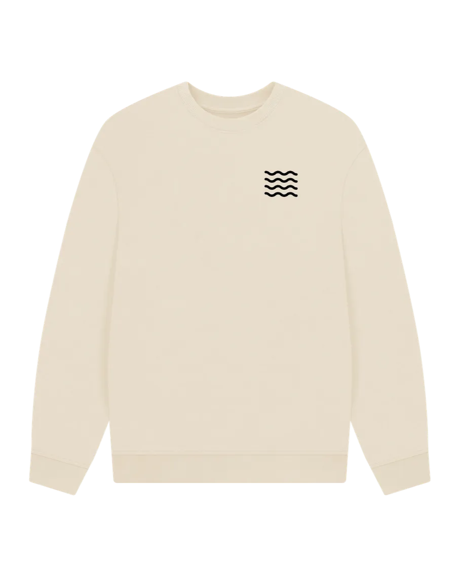 Ocean Guardians Oversized Sweatshirt / Black Version
