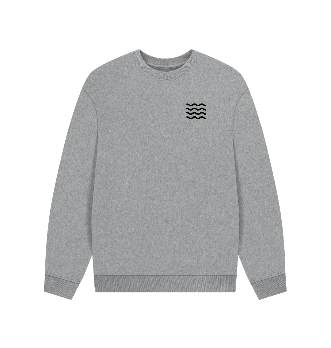 Ocean Guardians Oversized Sweatshirt / Black Version