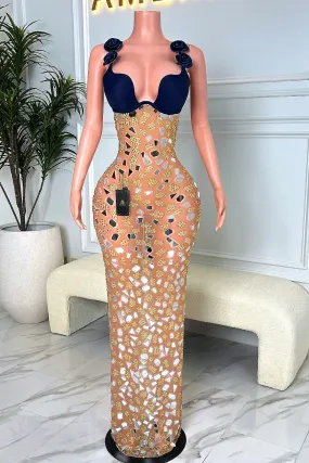 Pazy Blue Dress (Ready To Ship)