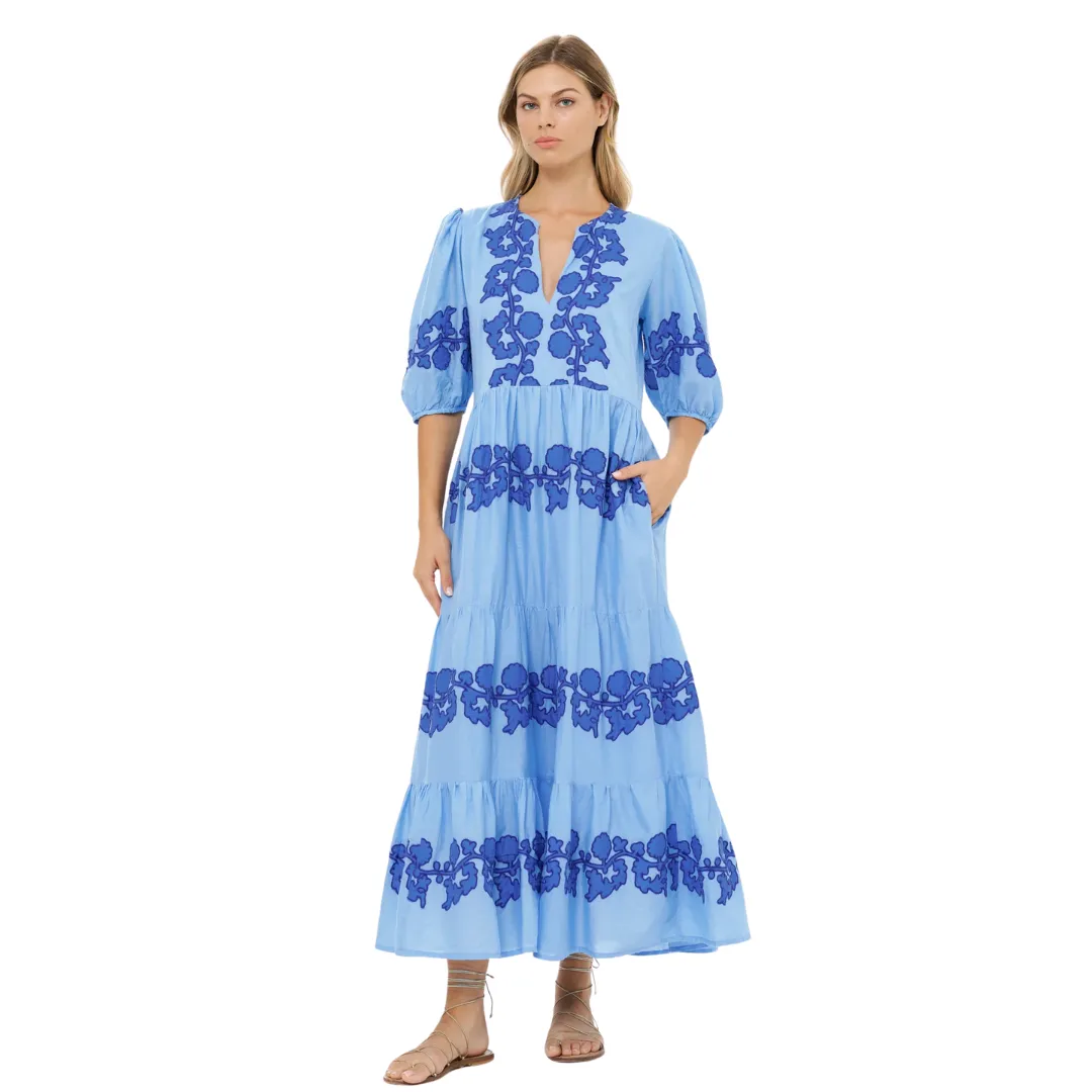 Puff Sleeve Maxi