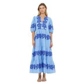 Puff Sleeve Maxi