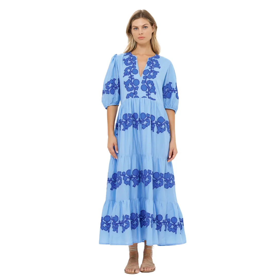 Puff Sleeve Maxi