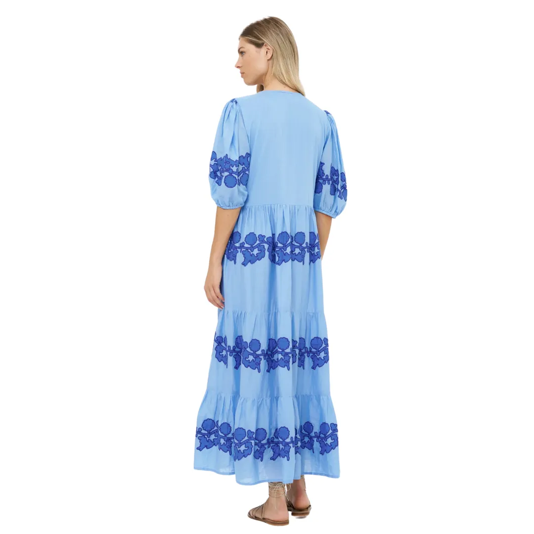 Puff Sleeve Maxi