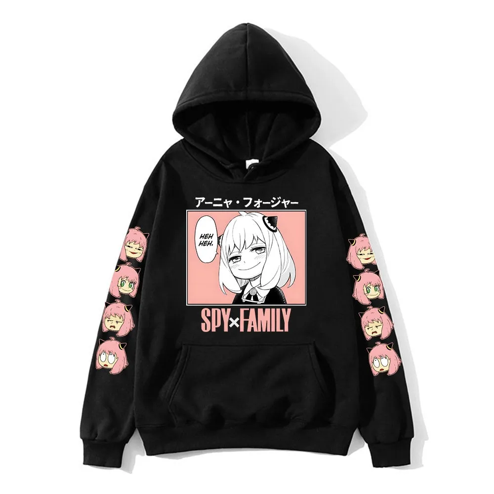 "LILL DEVIL" - Anya Forger Spy X Family Anime Oversized Hoodies | 6 Colors
