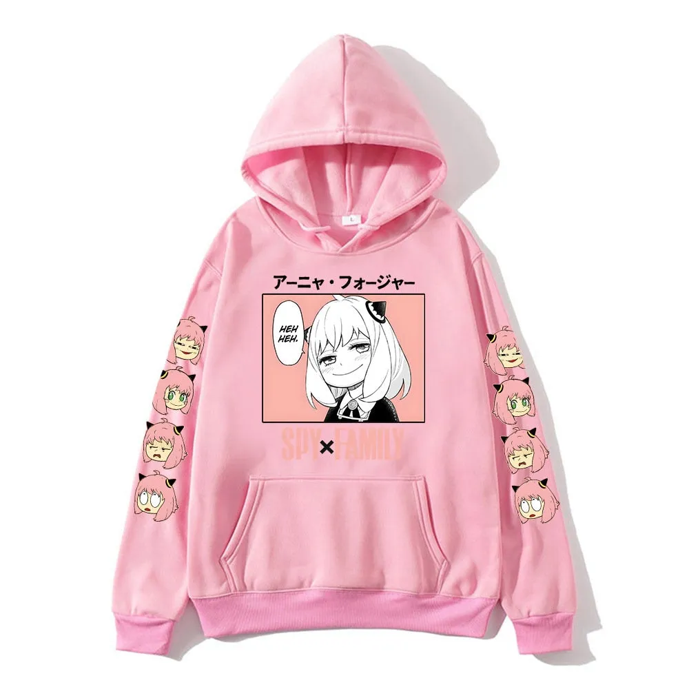 "LILL DEVIL" - Anya Forger Spy X Family Anime Oversized Hoodies | 6 Colors