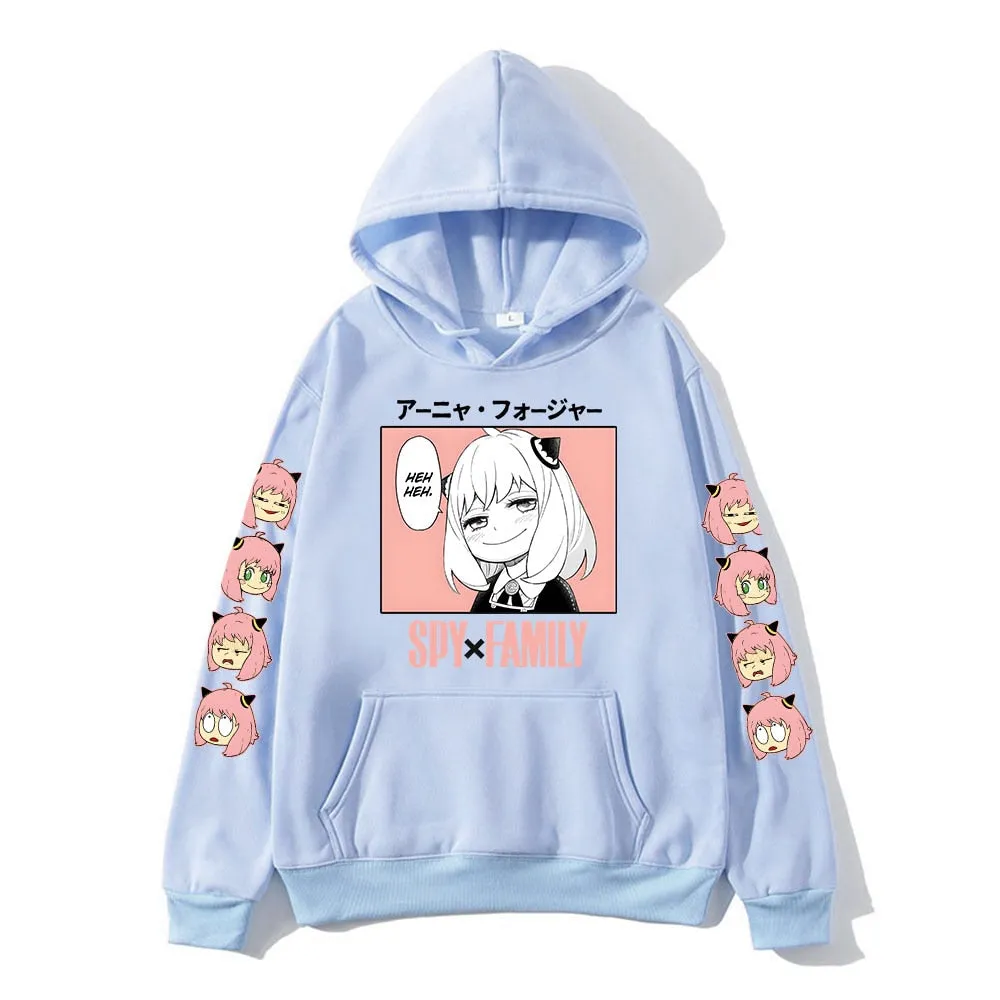 "LILL DEVIL" - Anya Forger Spy X Family Anime Oversized Hoodies | 6 Colors