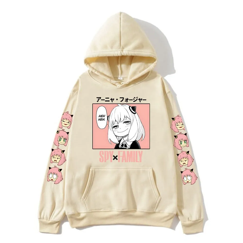 "LILL DEVIL" - Anya Forger Spy X Family Anime Oversized Hoodies | 6 Colors