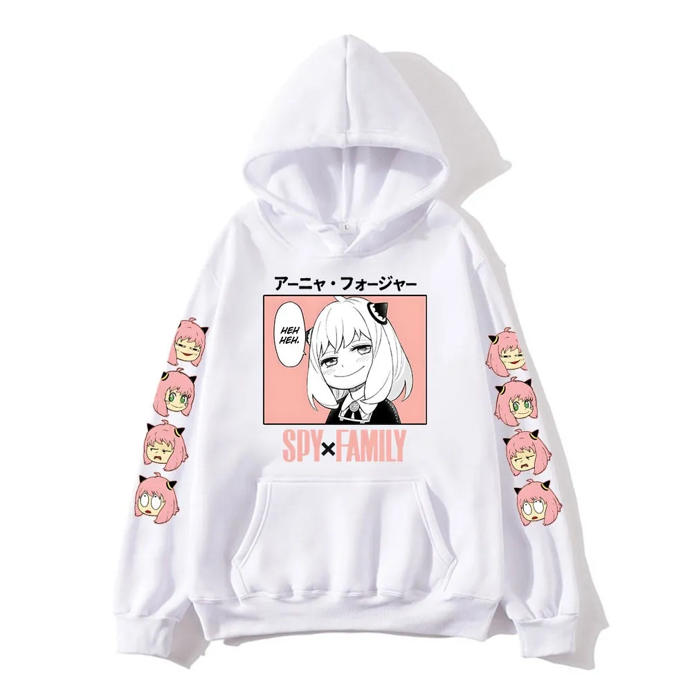 "LILL DEVIL" - Anya Forger Spy X Family Anime Oversized Hoodies | 6 Colors