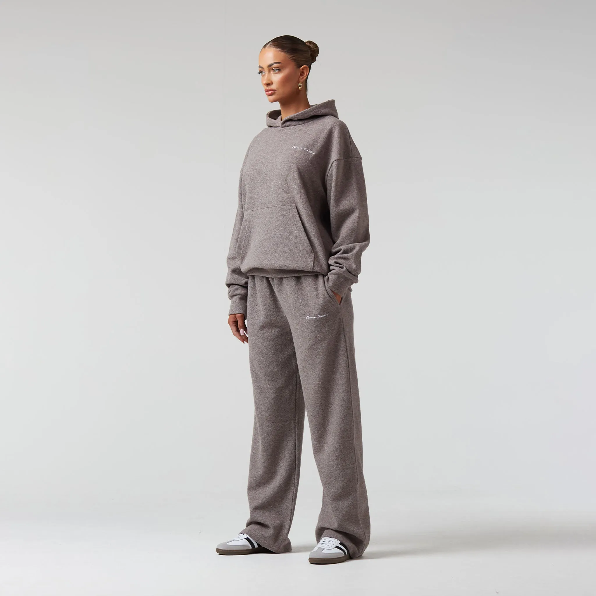 Soft Knit Tracksuit I Brown